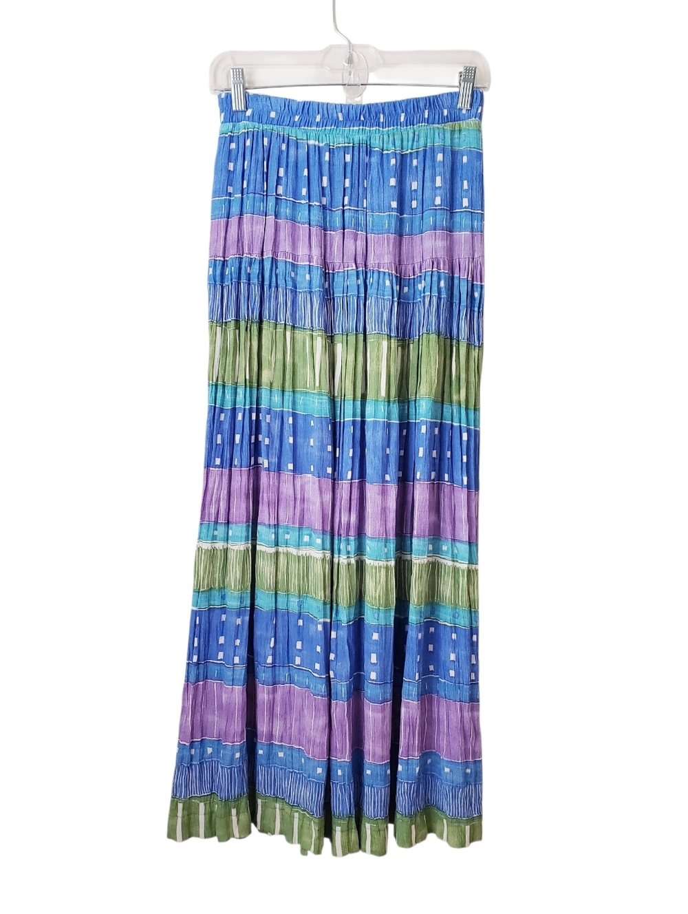 Vintage On The Verge Colorful Maxi Skirt
